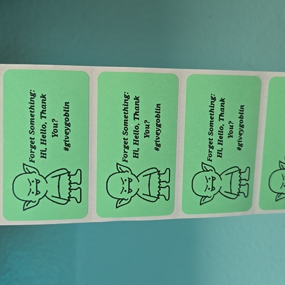 BUY NOW! Custom 100 Thermal Labels Available in Different Colors  "2.25x1.25" - Picture 15 of 16